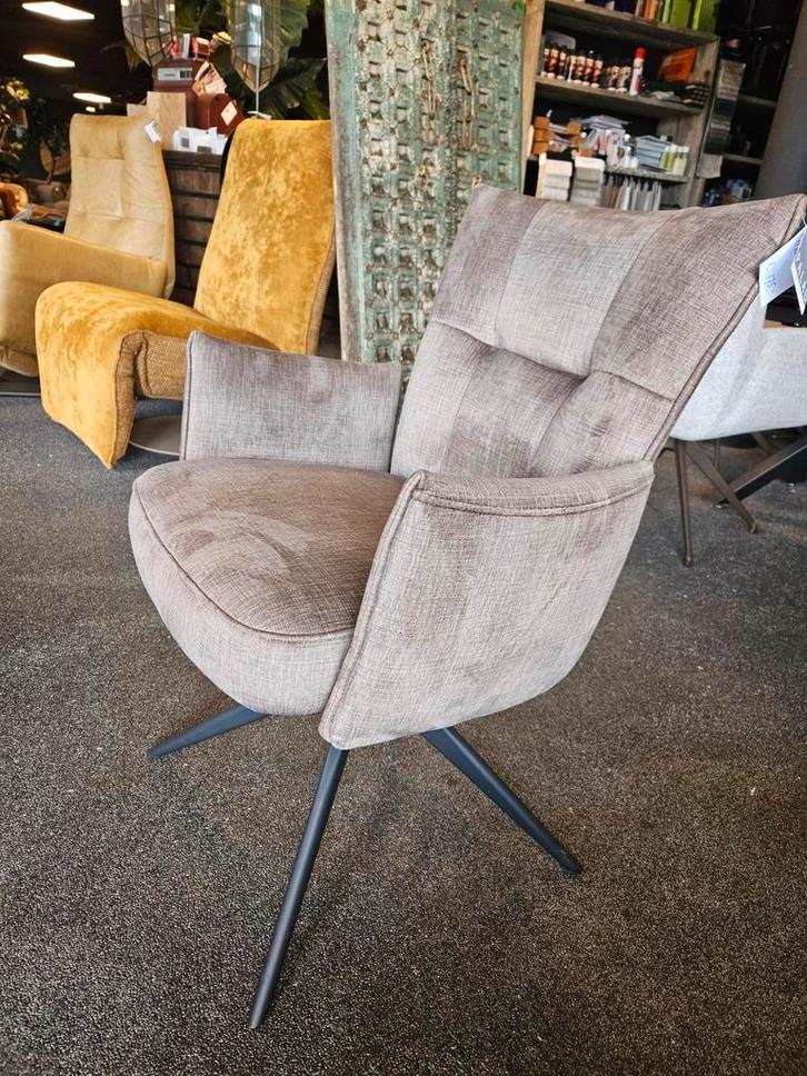 Eetkamerstoel Marit memory stand draaipoot, Huis en Inrichting, Stoelen, Nieuw, Eén, Wit, Ophalen of Verzenden