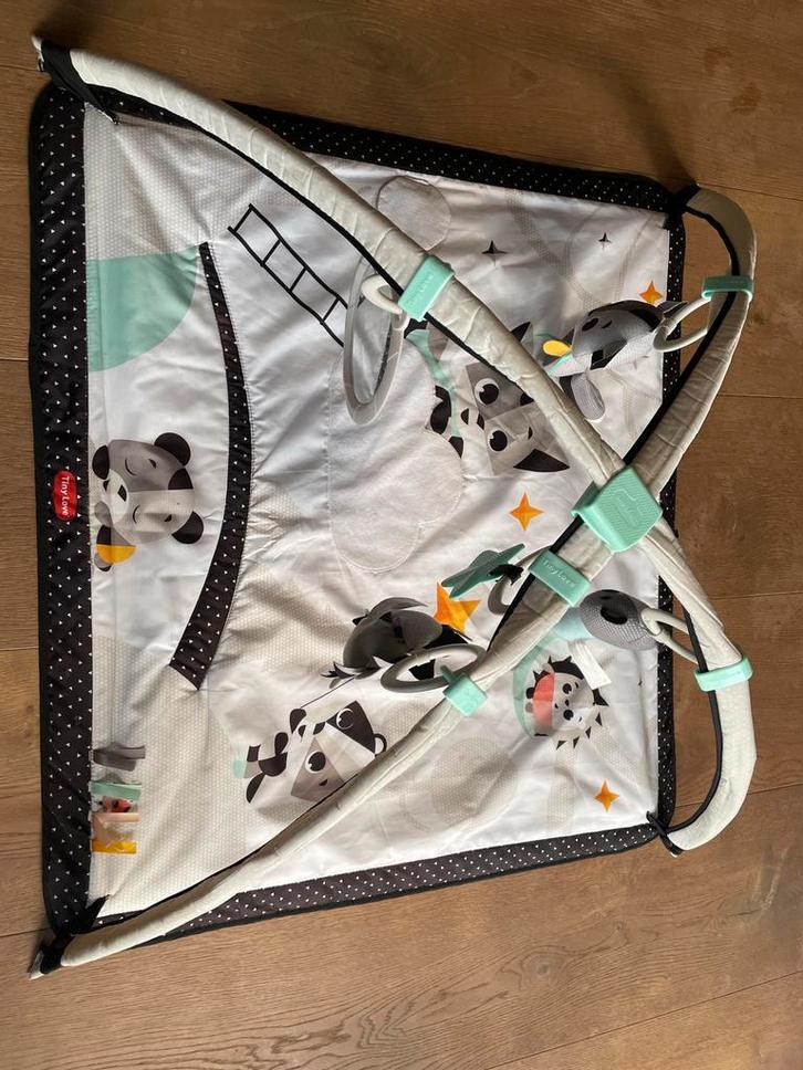 Tiny Love Babygym Gymini Zwart Wit speelkleed, Kinderen en Baby's, Speelgoed | Babyspeelgoed, Gebruikt, Babygym, Met geluid, Ophalen of Verzenden
