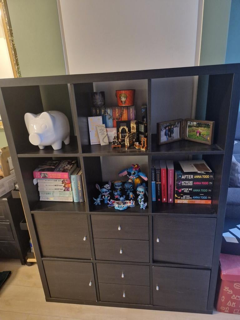 Gebruikte kast met lades en deuren, Huis en Inrichting, Kasten | Kledingkasten, Ophalen, Overige materialen, Gebruikt, 100 tot 150 cm