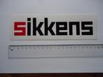 sticker SIKKENS VERF origineel groot logo akzonobel schilder, Verzamelen, Verzenden