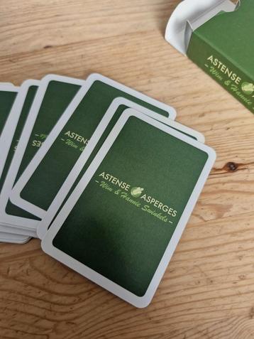 Speelkaarten Astense Asperges beschikbaar voor biedingen