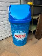 Gave nestle ice cream afvalbak, Reclamebord, ., Ophalen of Verzenden, Zo goed als nieuw