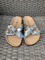 Nieuwe zilveren slippers (Maat 38), Slippers, Overige kleuren, Verzenden, Nieuw