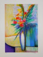 Torres - Bouquet au Vase Blanc - Litho Handgesign., Ophalen of Verzenden