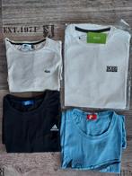 T-shirts , Lacoste, Adidas, Nike, Hugo Boss - S/M (2), Ophalen of Verzenden, Zo goed als nieuw