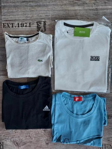 T-shirts , Lacoste, Adidas, Nike, Hugo Boss - S/M (2) beschikbaar voor biedingen