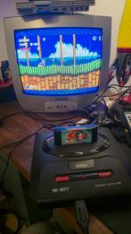 Sega Mega Drive 2 - 2 Controllers compleet, Spelcomputers en Games, Spelcomputers | Sega, Ophalen of Verzenden, Gebruikt, Met 2 controllers
