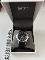 Seiko Le Grand Sport Men's Kinetic Watch SKA549, Ophalen, Staal, Polshorloge, Zo goed als nieuw
