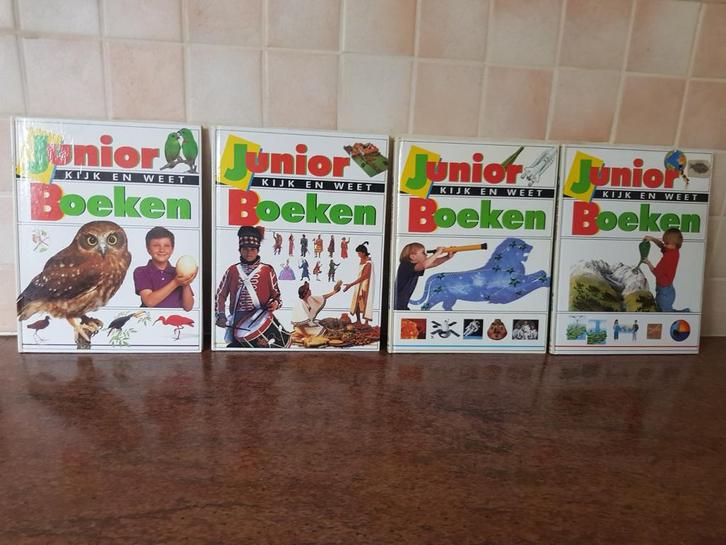 7 prachtige Junior Kijk en Weet boeken €3.00 pstuk, Boeken, Kinderboeken | Jeugd | onder 10 jaar, Zo goed als nieuw, Ophalen of Verzenden