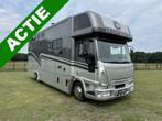 Iveco Eurocargo 7.5T 3-paards paardenvrachtwagen LIVING Marg, Auto's, Achterwielaandrijving, Iveco, Leder, Euro 4