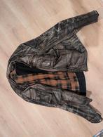 Vintage Leren Motorjas Held maat XL, Motoren, Ophalen of Verzenden, Tweedehands, Heren, Jas | leer