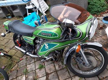 Suzuki GS750 uit 1977 - Rijdende Opknapper beschikbaar voor biedingen