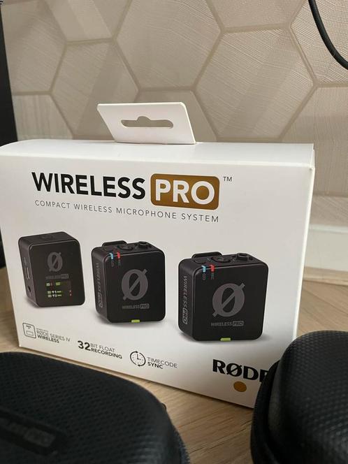 Røde Wireless Pro - Nieuw in doos!, Audio, Tv en Foto, Professionele Audio-, Tv- en Video-apparatuur, Nieuw, Audio, Ophalen of Verzenden