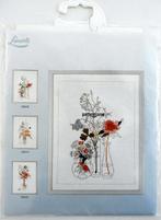 borduren: 3 mooie borduurpatronen Lanarte Pako en Nouvelle, Verzenden, Gebruikt, Handborduren, Patroon