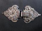 Mantelhaak en oog antiek zilver Meppel J. Jonker 1860. 2097, Ophalen of Verzenden, Zilver