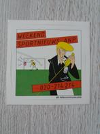 sticker ptt telecommunicatie WEEKEND SPORTNIEUWS ANP, Verzamelen, Ophalen of Verzenden, Zo goed als nieuw, Bedrijf of Vereniging