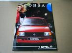 Opel Corsa 9 / 1988 24 pag., Verzenden, Zo goed als nieuw, Opel