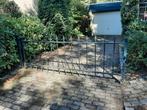 Sier tuinhek / poort, openslaande inritpoort, Tuin en Terras, Ophalen, Gebruikt, IJzer, Tuinhek