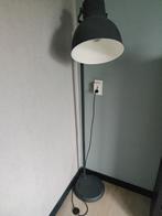 Staande lamp, donkergrijs, Huis en Inrichting, Lampen | Vloerlampen, 150 tot 200 cm, Rustiek / Modern, Metaal, Zo goed als nieuw