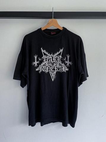 Vintage 1998 Dark Funeral Black Metal Tee beschikbaar voor biedingen