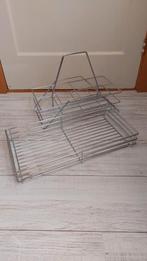 flessendrager en keuken rekje van Gedotec staal verchroomd, Ophalen of Verzenden, Nieuw