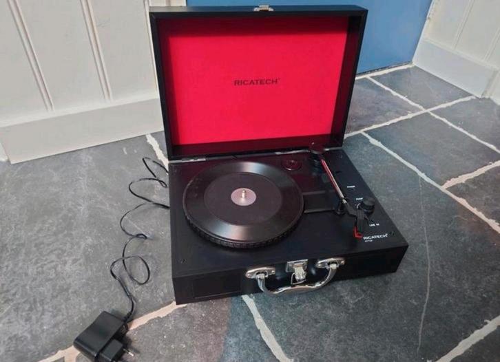 Ricatech RTT20 - Platenspeler, werkend, in nette staat!, Audio, Tv en Foto, Platenspelers, Zo goed als nieuw, Platenspeler, Overige merken