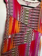 Tessa Koops roze jurk met print gedrapeerd maat XL, Postbus 7048   1007 JA   Amsterdam, Maat 46/48 (XL) of groter, Ophalen of Verzenden