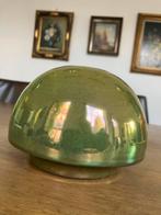 Mobach Joke Stroes paddestoel vaas groen goud luster, Ophalen of Verzenden
