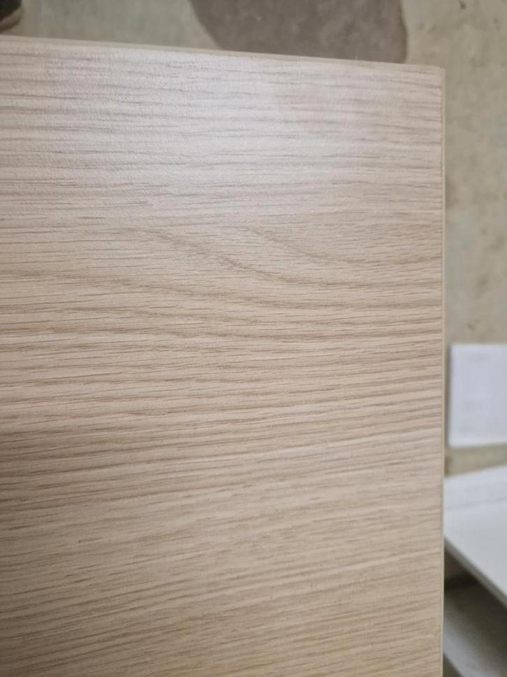 2x Inbusverstelbaar Design Bureau - Tweedehands, Huis en Inrichting, Tafels | Eettafels, Gebruikt, Kunststof, Metaal, Ophalen