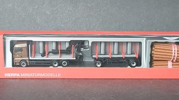Man TGX XLX E6c Ziegler boom transport 1:87 H0 Herpa Pol  beschikbaar voor biedingen