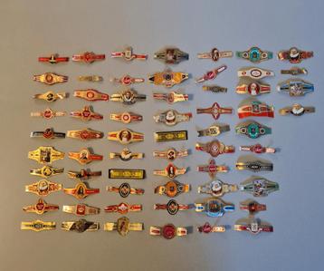 Sigarenbandjes, 64 stuks beschikbaar voor biedingen
