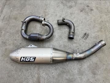 Titanium HGS uitlaatsysteem Yamaha YZ450F 2020-2022 beschikbaar voor biedingen