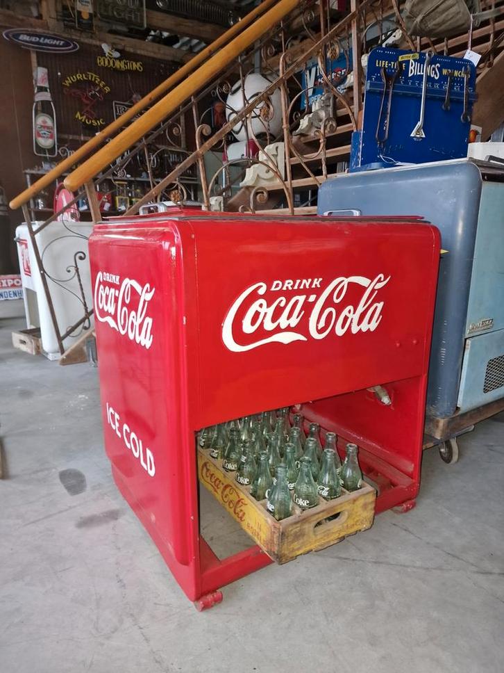 Coca-Cola cooler.  Pepsi. 7up, Verzamelen, Automaten | Overige, Gebruikt, Ophalen