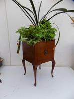 Plantenbak biedermeijer koperen binnenbak vintage brocante, Ophalen of Verzenden