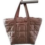 Mooie damestas Michael Kors Shopper Model Stirling, originee, Ophalen of Verzenden, Zo goed als nieuw, Beige, Shopper