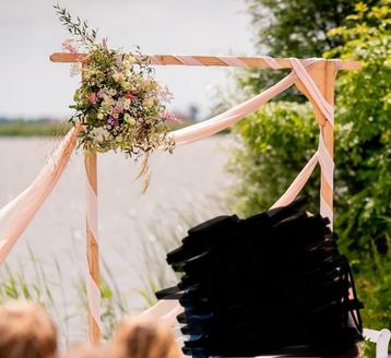 Beige Backdrop Stof - Decoratie beschikbaar voor biedingen