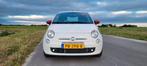 Fiat 500 0.9 85pk Twinair Turbo 2011 Wit, Auto's, Voorwielaandrijving, Zwart, Leder en Stof, USB