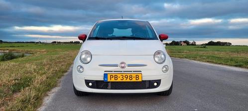 Fiat 500 0.9 85pk Twinair Turbo 2011 Wit, Auto's, Fiat, Particulier, Airbags, Bluetooth, Centrale vergrendeling, Elektrische ramen