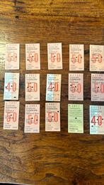 Treinkaartjes uit 1981, Tickets en Kaartjes, Trein, Overige typen