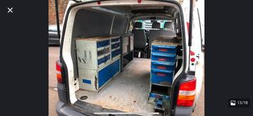 Bedrijfswagen inrichting VW transporter t5 beschikbaar voor biedingen