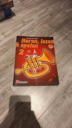 Horen, Lezen & Spelen 2 - Trompet/Bugel, Ophalen, Overige genres, Les of Cursus, Zo goed als nieuw