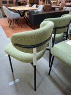 6 Nieuwe stoelen, groen met metaal, Jona Coco-Maison, Ophalen, Overige kleuren, Nieuw, Metaal