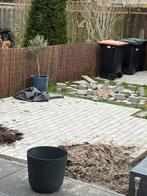 Grijze klinkers, Tuin en Terras, Ophalen, Beton, Klinkers