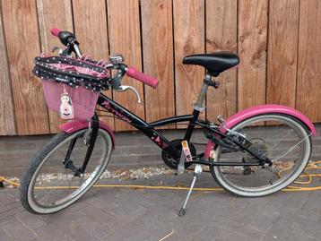 BTwin meisjesfiets 20 inch beschikbaar voor biedingen