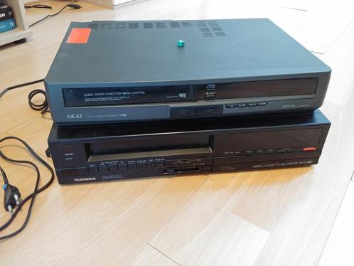 Setje VHS videorecorders, Audio, Tv en Foto, Videospelers, Gebruikt, VHS-speler of -recorder, Ophalen
