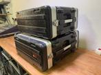 Gator Cases ABS flightcases double door 19" inch rack 4U, Ophalen of Verzenden, Gebruikt, Overige instrumenten, Flightcase