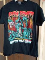 Raw Power - After your brain metal punk shirt medium, Maat 48/50 (M), Ophalen of Verzenden, Gildan, Zo goed als nieuw