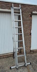 te koop reformladder 3x9treden in nette staat, Doe-het-zelf en Verbouw, Ladders en Trappen, Ophalen, Gebruikt, Ladder, Opvouwbaar of Inschuifbaar