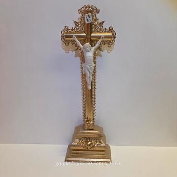 Antiek Kruisbeeld met Lam Gods - Eerste Helft 20e Eeuw beschikbaar voor biedingen