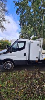 Iveco Daily 35C JPM 2.3D 100KW 2022 Wit, Auto's, Start-stop-systeem, 2816 kg, Zwart, Iveco